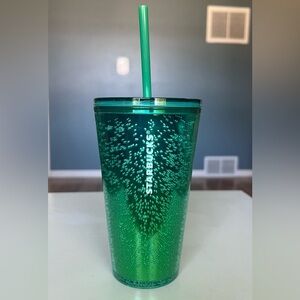 Green Starbucks Tumbler